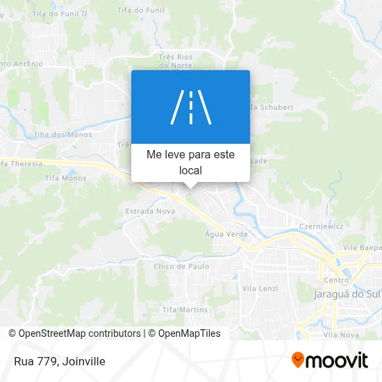 Rua 779 mapa