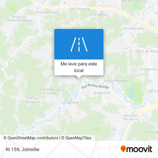 Ri 159 mapa