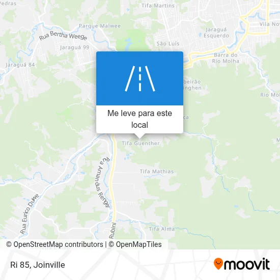 Ri 85 mapa