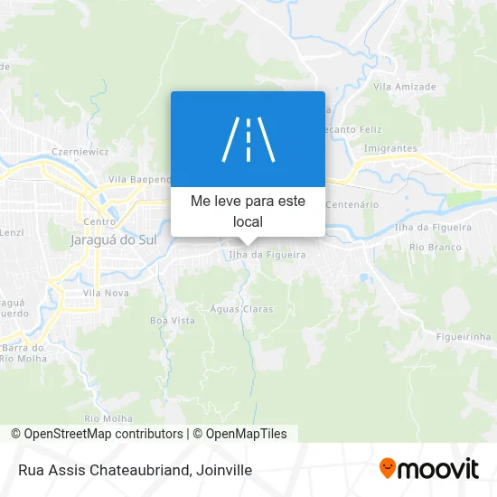 Rua Assis Chateaubriand mapa