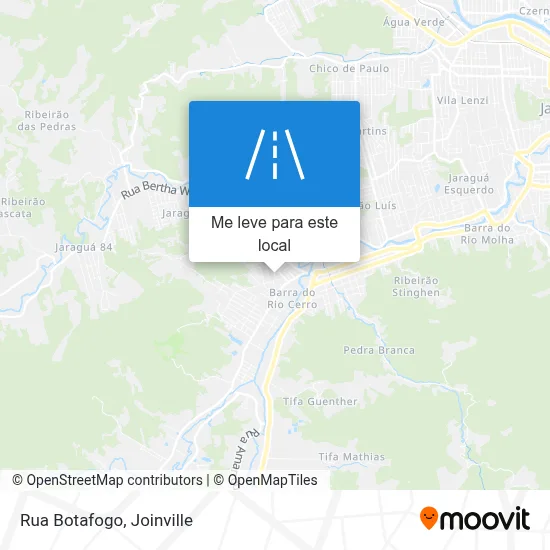 Rua Botafogo mapa