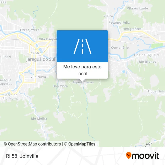 Ri 58 mapa
