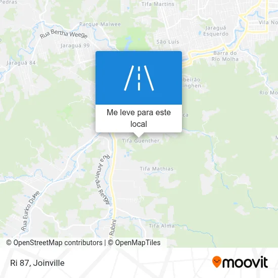 Ri 87 mapa