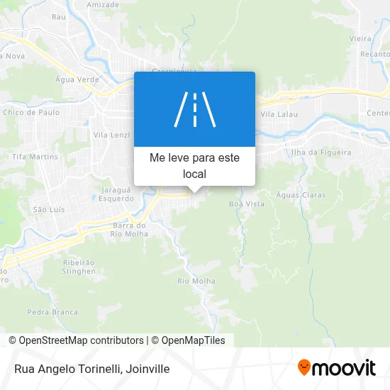 Rua Angelo Torinelli mapa