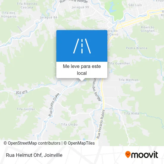 Rua Helmut Ohf mapa