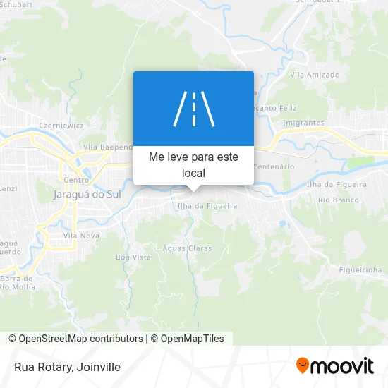 Rua Rotary mapa