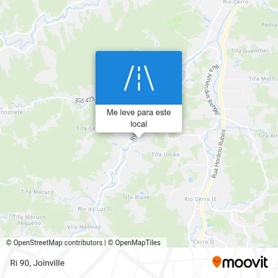 Ri 90 mapa
