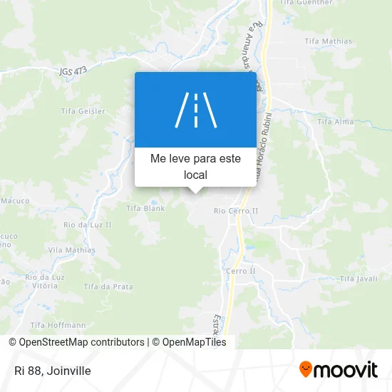 Ri 88 mapa