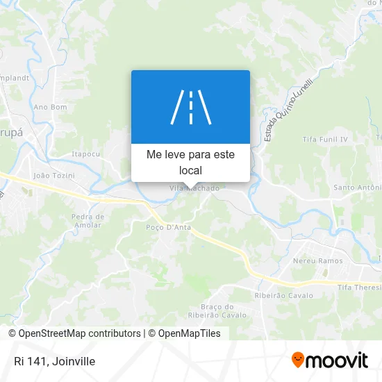 Ri 141 mapa