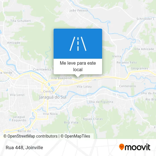 Rua 448 mapa