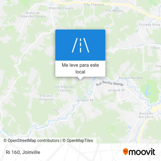 Ri 160 mapa