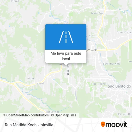 Rua Matilde Koch mapa