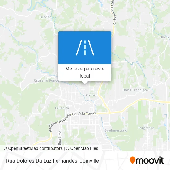 Rua Dolores Da Luz Fernandes mapa