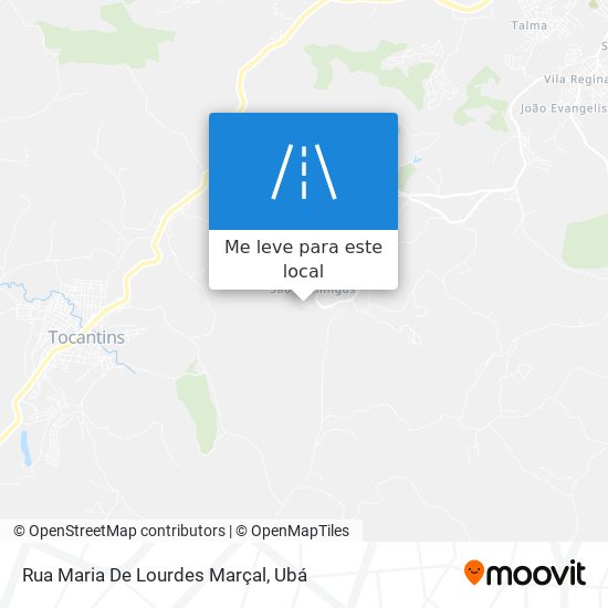 Rua Maria De Lourdes Marçal mapa