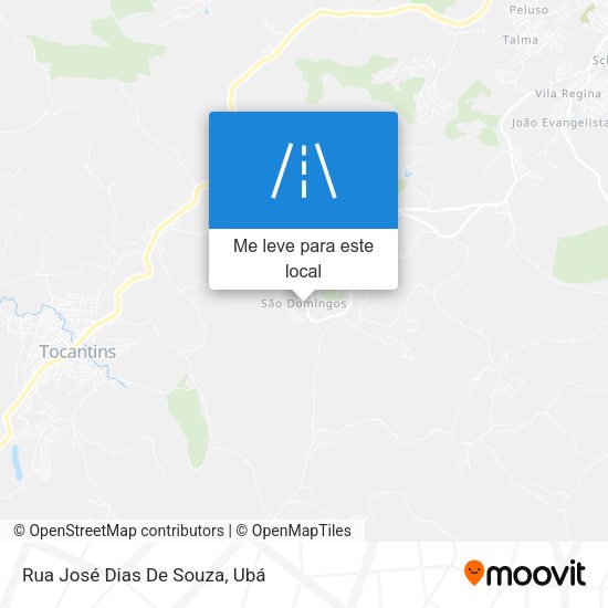 Rua José Dias De Souza mapa