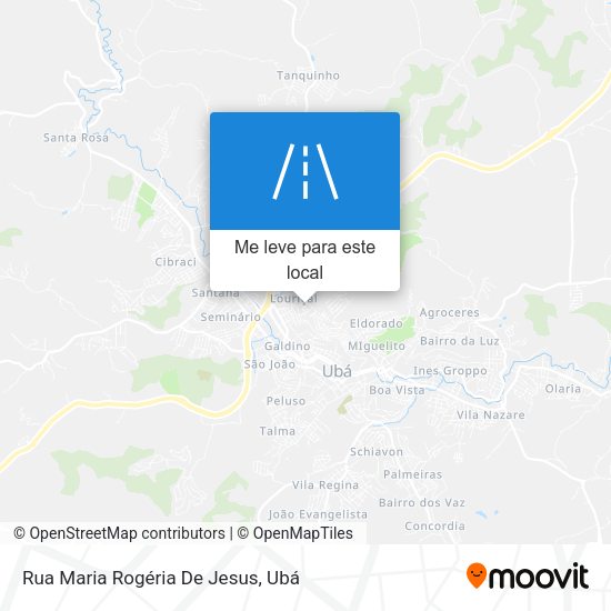 Rua Maria Rogéria De Jesus mapa
