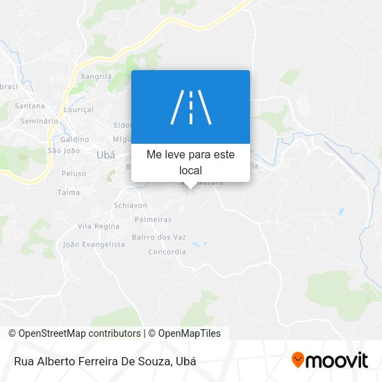Rua Alberto Ferreira De Souza mapa