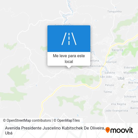 Avenida Presidente Juscelino Kubitschek De Oliveira mapa
