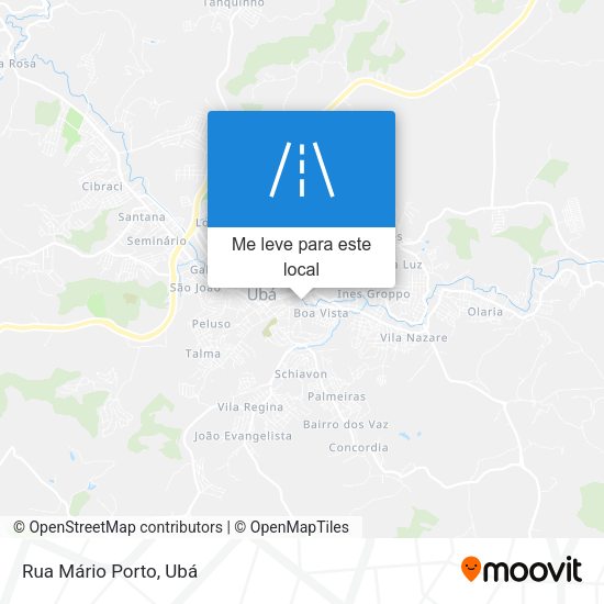 Rua Mário Porto mapa