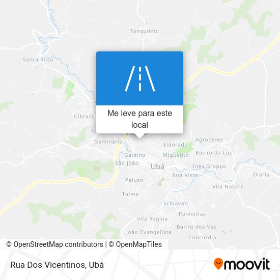 Rua Dos Vicentinos mapa
