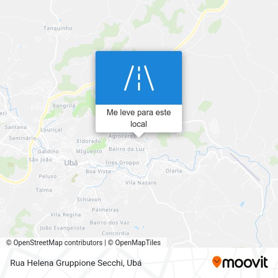 Rua Helena Gruppione Secchi mapa