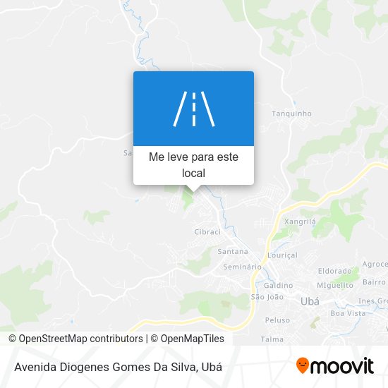 Avenida Diogenes Gomes Da Silva mapa