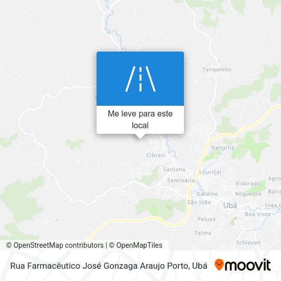 Rua Farmacêutico José Gonzaga Araujo Porto mapa
