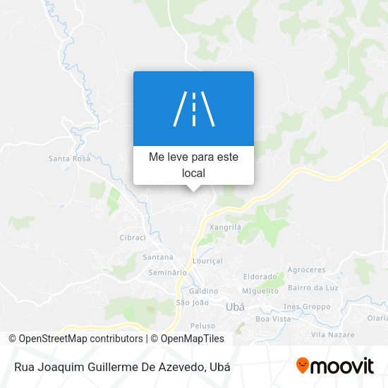 Rua Joaquim Guillerme De Azevedo mapa