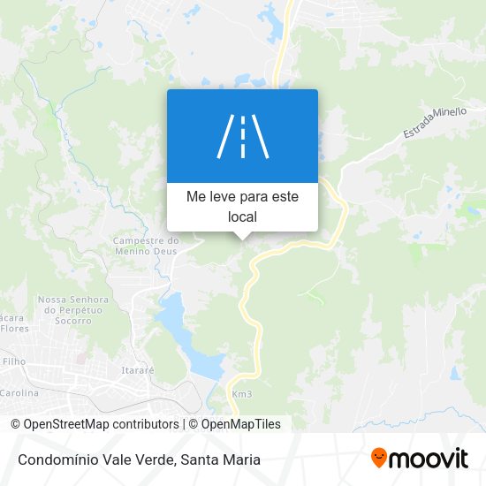Condomínio Vale Verde mapa