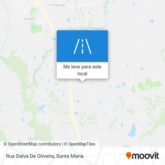 Rua Dalva De Oliveira mapa