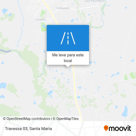 Travessa 03 mapa