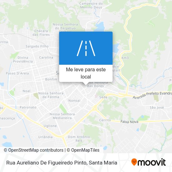 Rua Aureliano De Figueiredo Pinto mapa