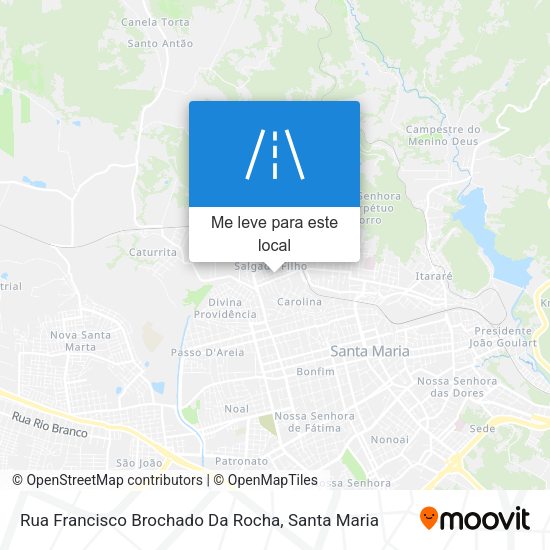 Rua Francisco Brochado Da Rocha mapa