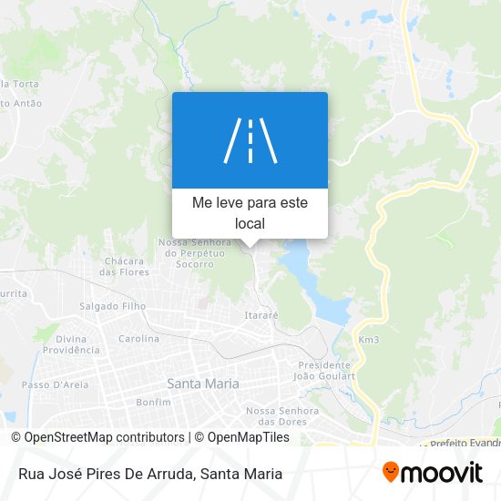 Rua José Pires De Arruda mapa