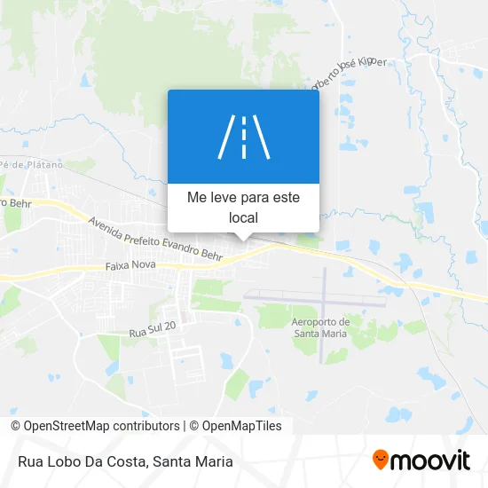 Rua Lobo Da Costa mapa