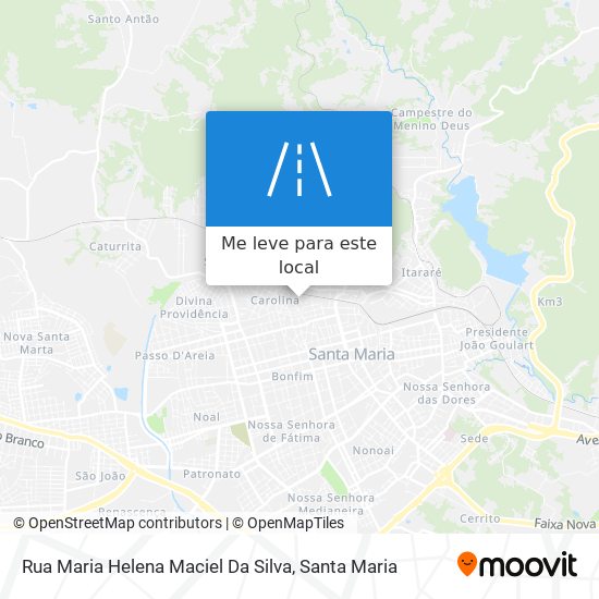 Rua Maria Helena Maciel Da Silva mapa