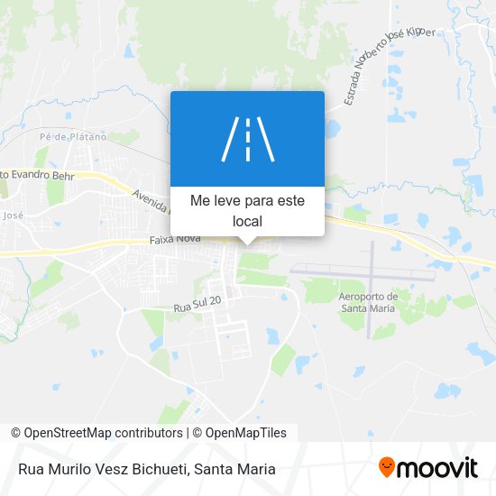 Rua Murilo Vesz Bichueti mapa