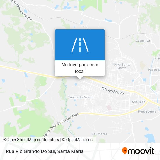 Rua Rio Grande Do Sul mapa