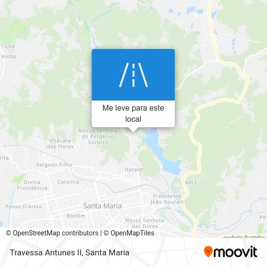 Travessa Antunes II mapa