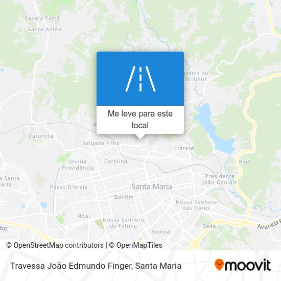 Travessa João Edmundo Finger mapa