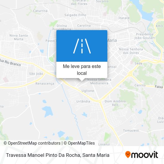 Travessa Manoel Pinto Da Rocha mapa