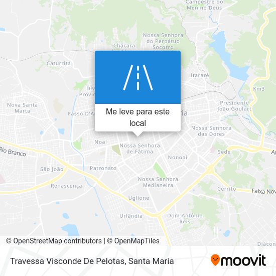 Travessa Visconde De Pelotas mapa