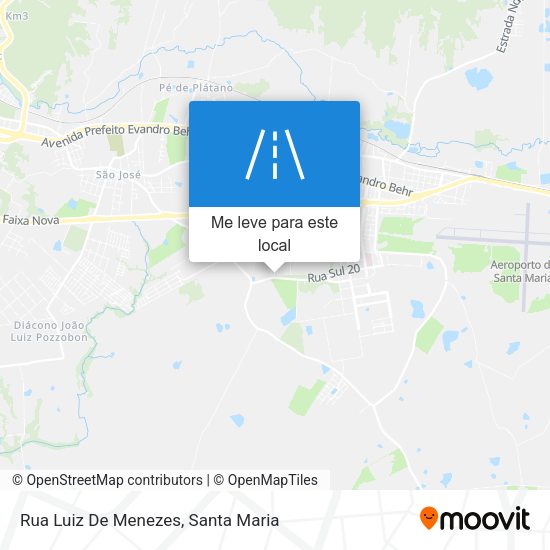 Rua Luiz De Menezes mapa