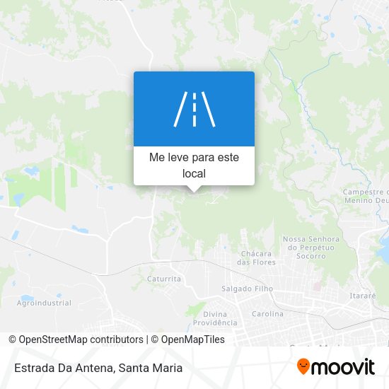 Estrada Da Antena mapa