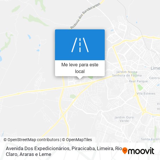 Avenida Dos Expedicionários mapa