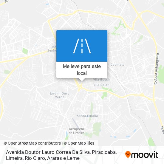 Avenida Doutor Lauro Correa Da Silva mapa