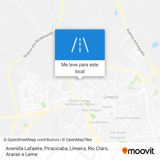 Avenida Lafaiete mapa