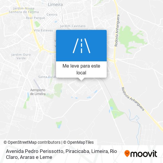 Avenida Pedro Perissotto mapa