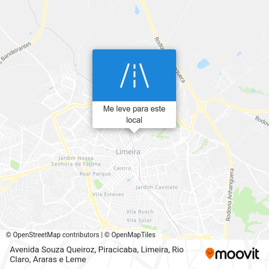 Avenida Souza Queiroz mapa