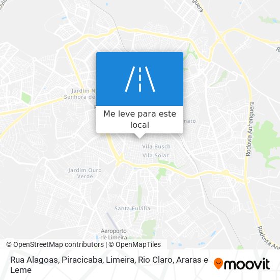 Rua Alagoas mapa